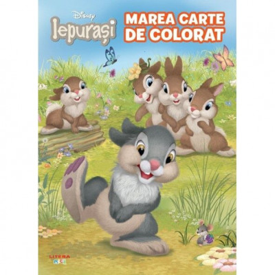 Iepurasi Marea Carte De Colorat, Carolina Rabei - Editura Litera foto