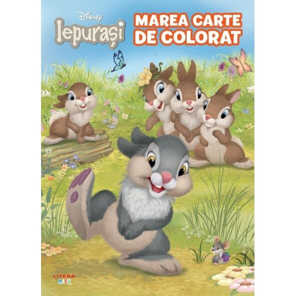 Iepurasi Marea Carte De Colorat, Carolina Rabei - Editura Litera