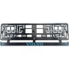 Set 2 bucati, suport numar inmatriculare, Volvo blue, Autohelix MSA
