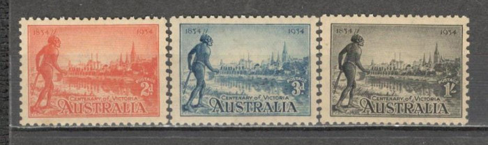 Australia.1934 100 ani colonizarea statului Victoria MA.1