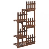 Cumpara ieftin Suport pentru flori, 60x25x130 cm, lemn masiv de brad