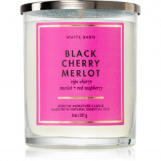 Bath & Body Works Black Cherry Merlot lumânare parfumată 227 g