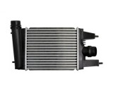 Intercooler Nissan Juke (F15), 10.2014-, Pulsar, 05.2014-, motor 1.2 DIG-T 85kw, benzina, cu/fara AC, aluminiu brazat/plastic, 257x215x62 mm,, Rapid