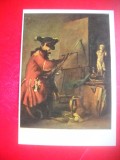 HOPCT 23101 PICTORUL- -JEAN B CHARDIN-[ 1699-1779] --FRANTA -- CP PICTURA --NECIRCULATA