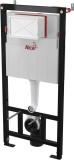 Rezervor WC Incastrat Alcadrain, Montaj Uscat, Gips-Carton, Universal, Dubla Comanda, Izolat Condens, 9L