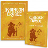 Robinson Crusoe + jurnal de lectură - Paperback brosat - Daniel Defoe - Kreativ