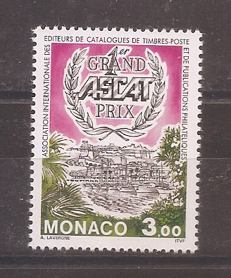 Monaco1994-Prima asociație a ed. de catalog de timbre poștale si filatelice, MNH