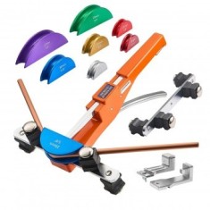 Dispozitiv indoit cu clichet tevi 6-22 mm, Unghi max &icirc;ndoire 90&deg;, 7 matrite colorate, indoire inainte si inapoi