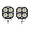 Set 2 Proiectoare auto, LED, 160W/Set, 10/30V, 7cm grosime, Universal