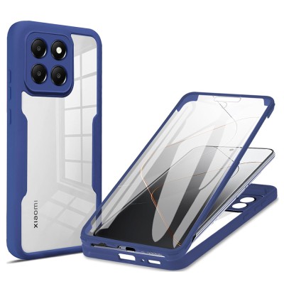 Husa 360&amp;Atilde;&amp;sbquo;&amp;Acirc;&amp;deg; Xiaomi 14 Techsuit ColorVerse, albastru foto