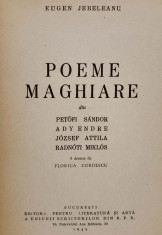 Eugen Jebeleanu, Poeme maghiare, Bucuresti, 1949 foto