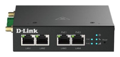 Router LTE 4G D-Link DWM-314-TP cu PoE+ si VPN pentru aplicatii M2M foto