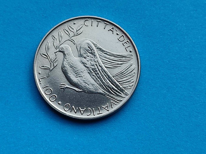 100 Lire 1971 Vatican-AUNC+++