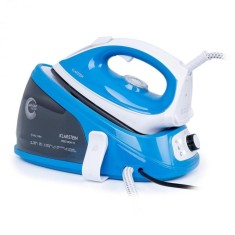 Klarstein Speed Iron V2, fier de calcat cu abur, 2100 W, 1100 l, EasyGlide, alb/albastru foto