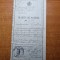 regatul romaniei - buletin de nastere - din anul 1915