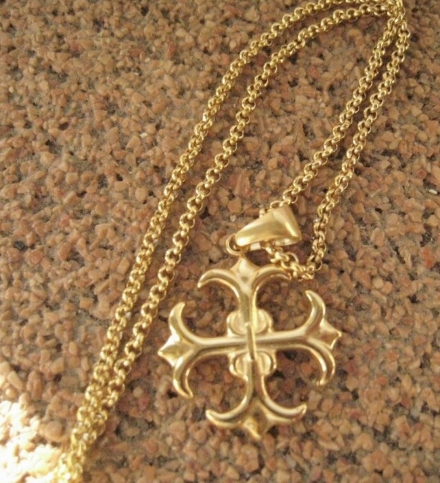 Lant +medalion inox placat = 30 ron Lant +medalion inox placat = 30 ron