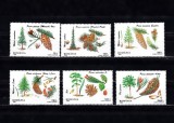 M1 TX5 8 - 1996 - Flora - conifere, Nestampilat