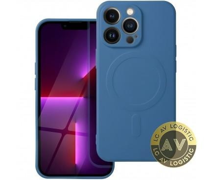 Husa MagSafe pentru Apple iPhone 16 Pro Max OEM Silicone Mag Albastra