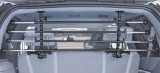Bare protectie auto StreetWize, Anti Caine in spatele banchetei, ajustare L 83-139 cm, H 40-55cm, fixare tetiera