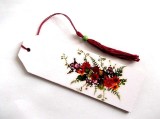 semn carte cu flori multicolore 35871