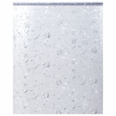 vidaXL Folie fereastră mată, model sablat cu floare, 60x500 cm, PVC