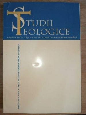 Studii teologice seria a III-a, anul V, nr.3 foto