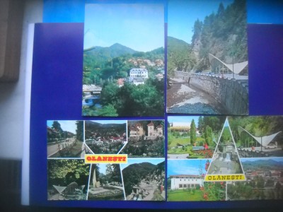 HOPCT LOT 4078 -4 CARTI POSTALE-OLANESTI -JUD VALCEA-NECIRCULATE foto