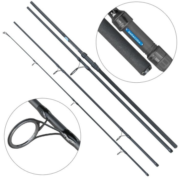 Lanseta de carbon Baracuda Traveller Carp 3,6m Lungime stransa: 96cm A:3lbs