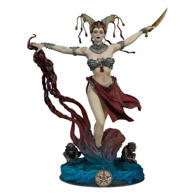 Court of the Dead PVC Statue Gethsemoni - Queens Conjuring 25 cm foto