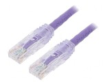 Patch Cord Cat6 U/UTP LSZH Violet 3m