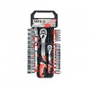 Set tubulare cu accesorii clichet 1/4&#039;&#039;, 1/2 &#039;&#039;, 51 piese, Cr-V, Yato