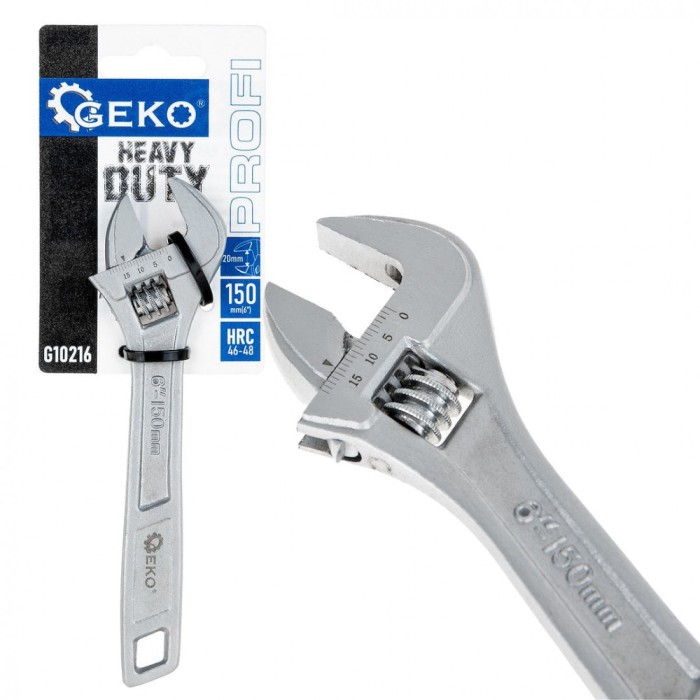 Cheie reglabila 6&quot;, 0-20 mm, Geko G10216