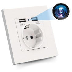 Camera Spion in Priza de perete iUni PR1, Wi-Fi, Full HD, Senzor miscare