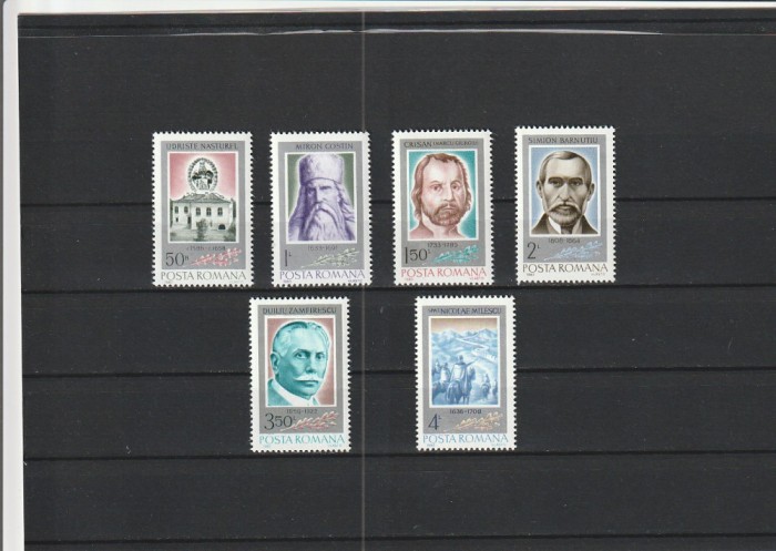 ROMANIA 1984 LP 1094 ANIVERSARI COMEMORARI PERECHE SERII MNH NESTAMPILATA