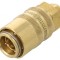 Conector Rapid cu Supapă Alamă 15bar FPM