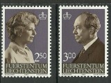 Liechtenstein 1983 - Prince Franz Josef II, Princess Gina, serie