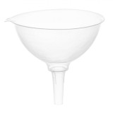 P&acirc;lnie Plastic, 16 cm, Transparent, fara maner, Oem