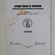 STUDIA VARIA IN HONOREM - PAGANII - CUMANII IN INSCRIPTIA DE LA ALTENBURG DIN 1304 SI IN CRONICILE CONTEMPORANE de VICTOR SPINEI , 2009