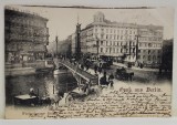 BERLIN , PODUL WEIDENDAMMER , CARTE POSTALA , CLASICA