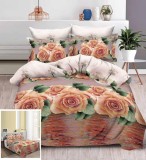 Cumpara ieftin Lenjerie Pat Bumbac 3D Fox 4 Piese (200x230, 240x250, 55x75, 70x70) - Clasym Heinner Vanora - Negru Antracit Alb Rosu Gri Taupe Albastru Verde