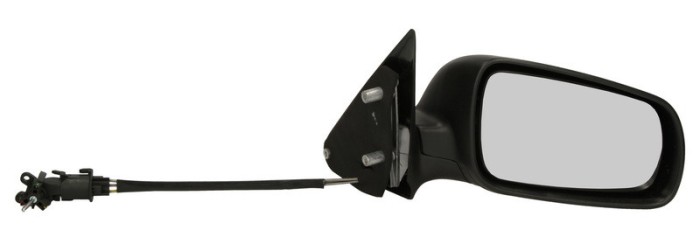 Oglinda exterioara Skoda Octavia (1U2/1U5) 03.1997-11.2009 Partea Dreapta Crom Convex manuala Fara Incalzire, carcasa neagra grunduita, Model MARE