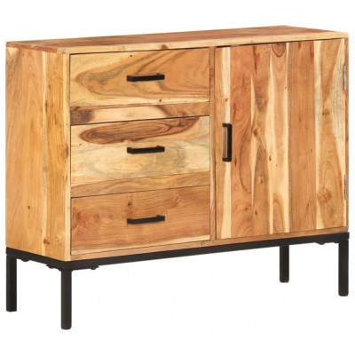vidaXL Servantă, 88x30x73 cm, lemn masiv de acacia 329247 foto