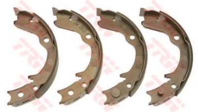 Set saboti frana, frana de mana SUBARU FORESTER (SG) (2002 - 2016) TRW GS8725 foto