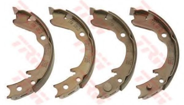 Set saboti frana, frana de mana SUBARU FORESTER (SG) (2002 - 2016) TRW GS8725