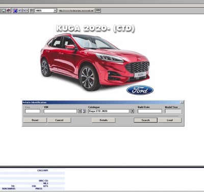 FORD Etis 2022 + Microcat 2022 + Tis - Pachet full service FORD! Manual reparatii Ford + soft identificare piese auto - DEDICATE MARCII FORD! foto