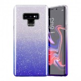 Husa Jelly Color Bling Huawei Y6P Albastru