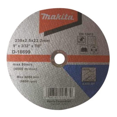 Disc taiere metale, Makita A30S, 230 x 22.23 x 2.5 mm foto