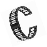 Curea otel inoxidabil compatibila cu Huawei Watch GT 7 46mm, Telescoape QR, 22mm, Onyx Silver