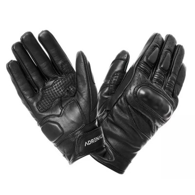 Manusi moto piele Adrenaline Scrambler 2.0, negru, marime XL foto