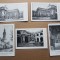 C464-I-CP-Manastirea Capucinilor din Praga set 5 buc. interbelice.